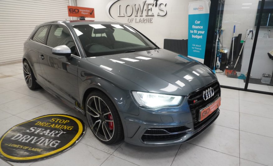 2015 AUDI S3 2.0 TFSi LINE QUATTRO 300BHP — STUNNING S3 — ONLY 77K