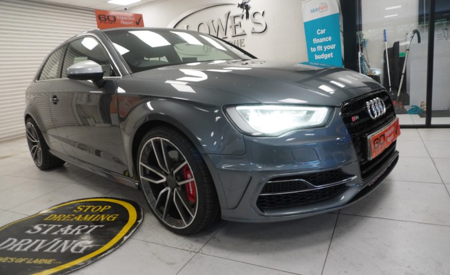 2015 AUDI S3 2.0 TFSi LINE QUATTRO 300BHP — STUNNING S3 — ONLY 77K