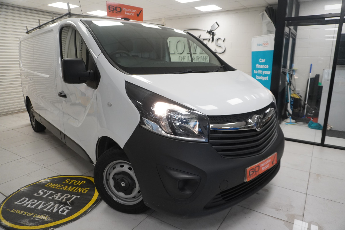 2019 VAUXHALL VIVARO 1.6 CDTi 2900 L2H1 LWB — NO VAT