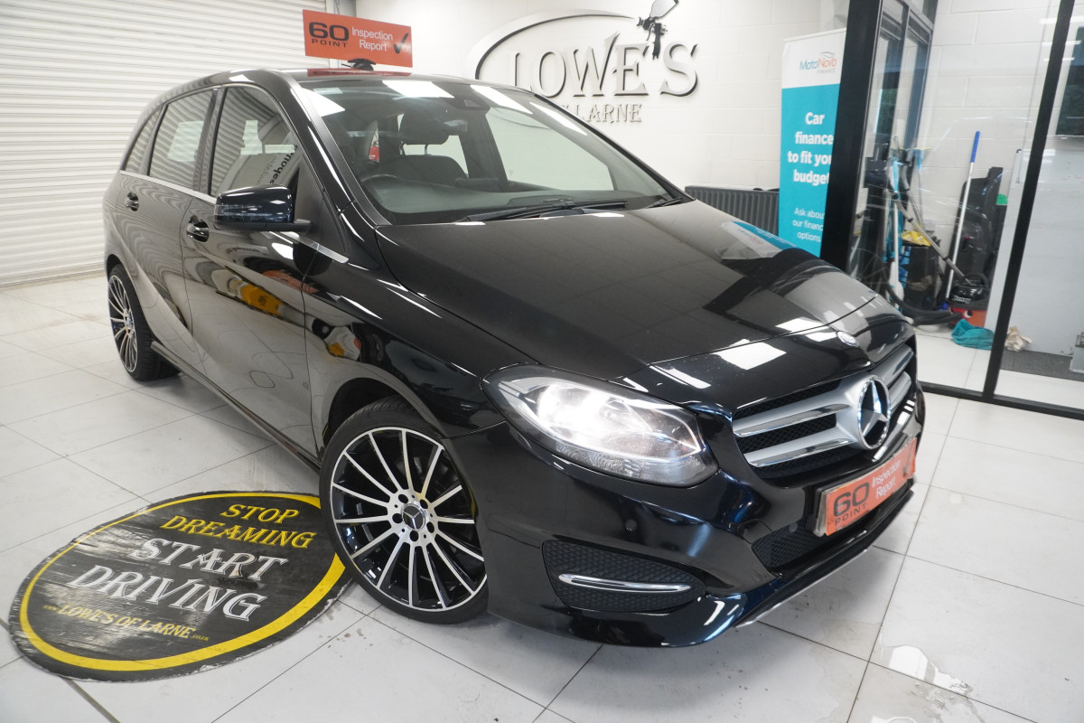 2017 MERCEDES B200D SPORT EXECUTIVE AUTOMATIC — BALCK LEATHER, SAT NAV