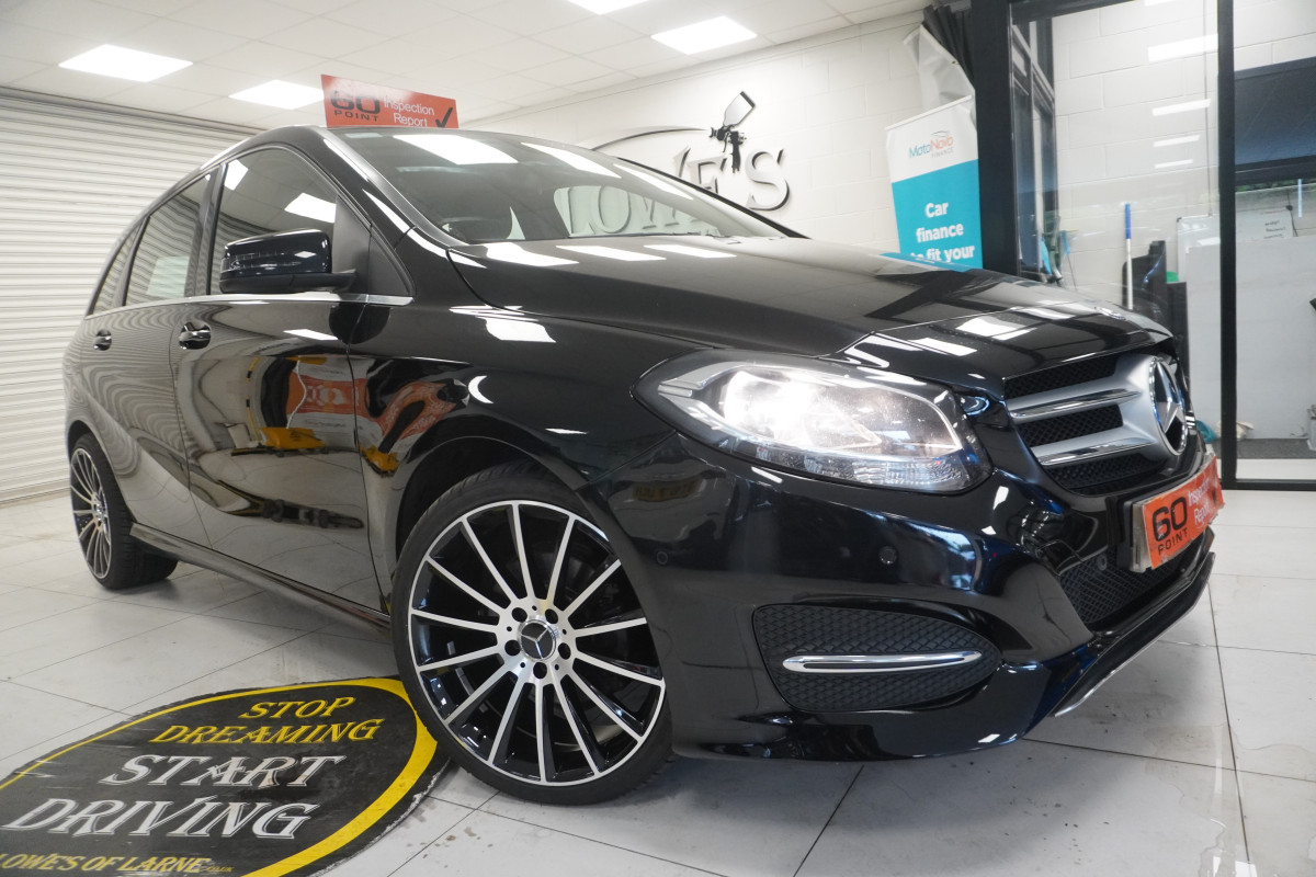 2017 MERCEDES B200D SPORT EXECUTIVE AUTOMATIC — BALCK LEATHER, SAT NAV