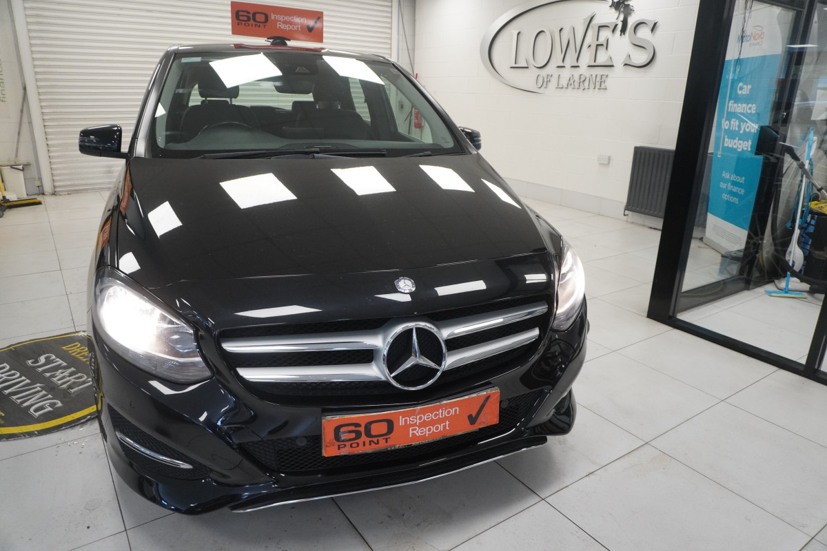2017 MERCEDES B200D SPORT EXECUTIVE AUTOMATIC — BALCK LEATHER, SAT NAV