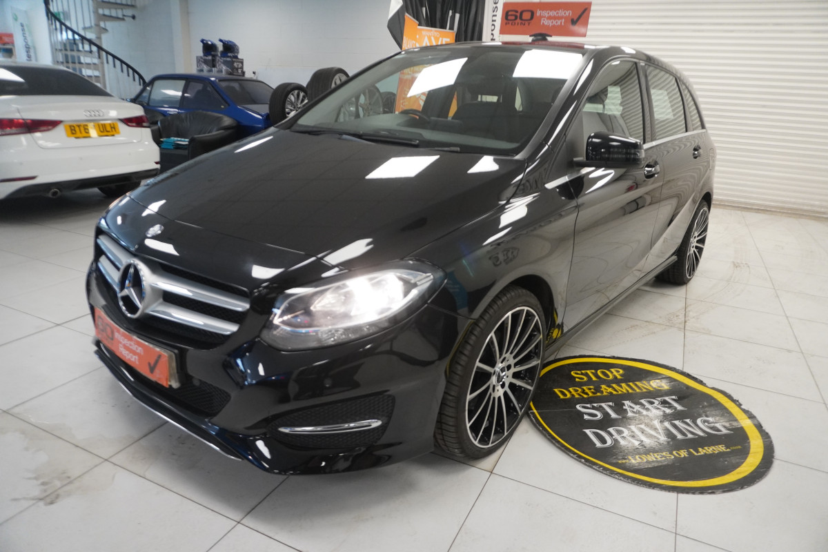 2017 MERCEDES B200D SPORT EXECUTIVE AUTOMATIC — BALCK LEATHER, SAT NAV