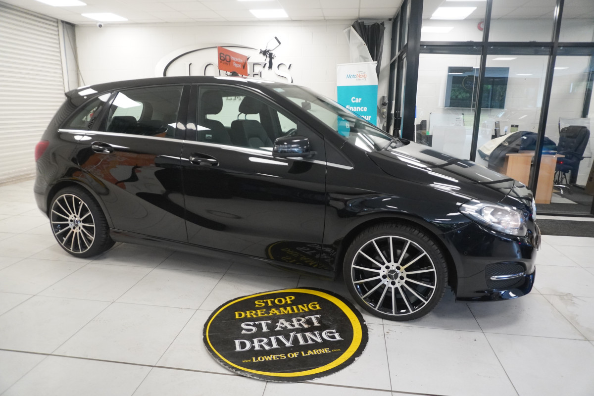 2017 MERCEDES B200D SPORT EXECUTIVE AUTOMATIC — BALCK LEATHER, SAT NAV