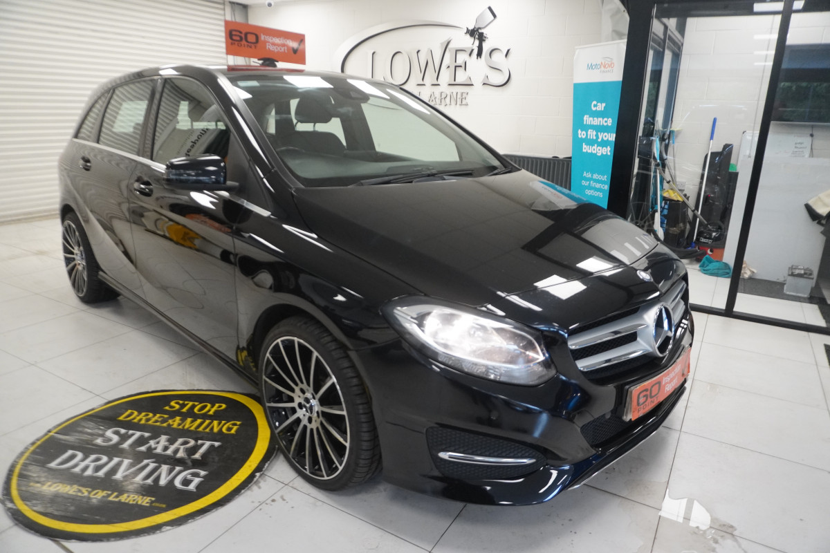 2017 MERCEDES B200D SPORT EXECUTIVE AUTOMATIC — BALCK LEATHER, SAT NAV
