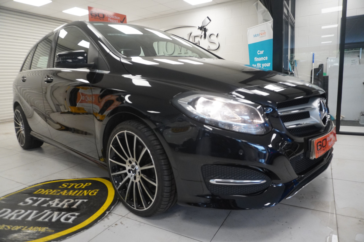 2017 MERCEDES B200D SPORT EXECUTIVE AUTOMATIC — BALCK LEATHER, SAT NAV