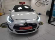 2015 CITROEN DS5 2.0 HDi DSTYLE in WHITE with BLACK LEATHER, PANORAMIC ROOF, SAT NAV