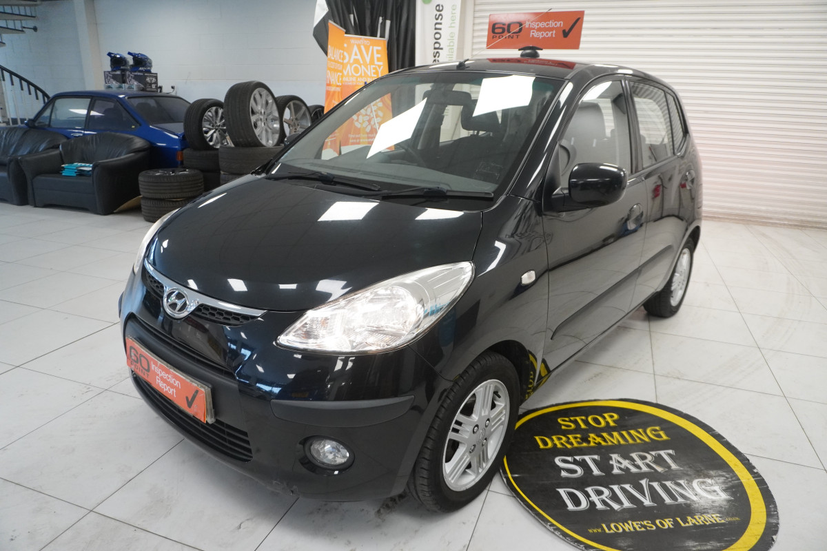 2010 (MAY) HYUNDAI i10 1.2 CONFORT 5 DOOR AUTOMATIC with ONLY 62K — GREAT FIRST CAR LOW INSURANCE