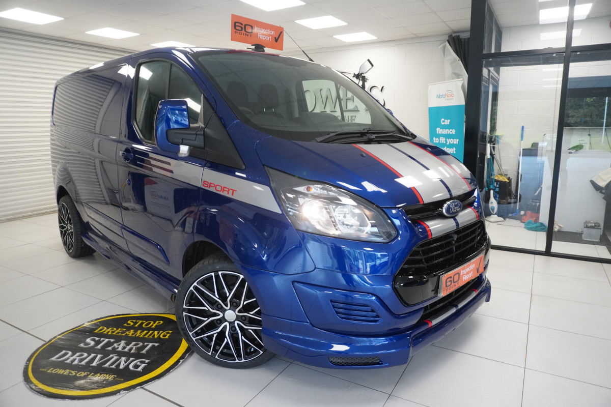 2018 FORD TRANSIT CUSTOM 2.0 TDCi 290 FULLY BODY KITTED ONLY 67K — ***JUST STUNNING*** — NO VAT