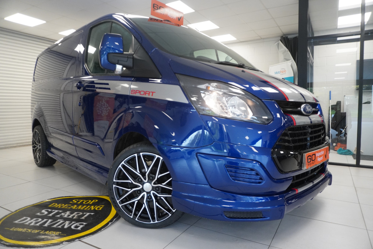 2018 FORD TRANSIT CUSTOM 2.0 TDCi 290 FULLY BODY KITTED ONLY 67K — ***JUST STUNNING*** — NO VAT