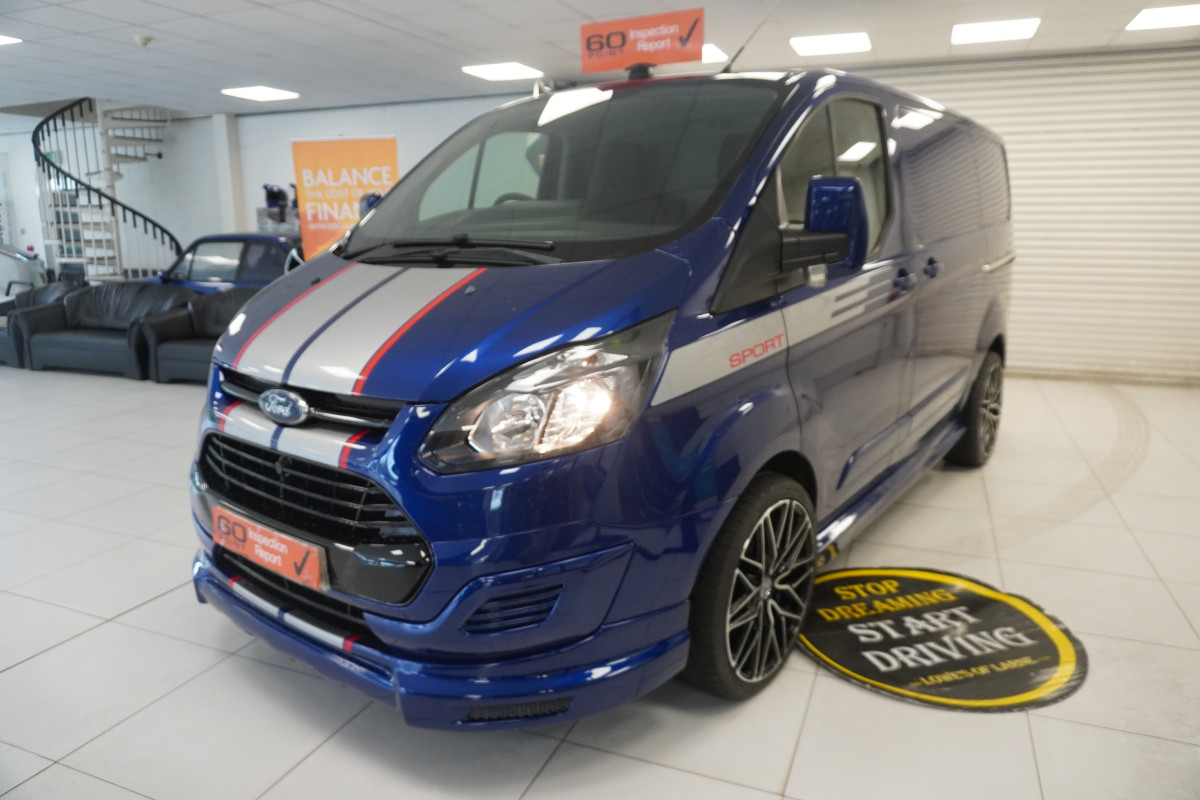 2018 FORD TRANSIT CUSTOM 2.0 TDCi 290 FULLY BODY KITTED ONLY 67K — ***JUST STUNNING*** — NO VAT
