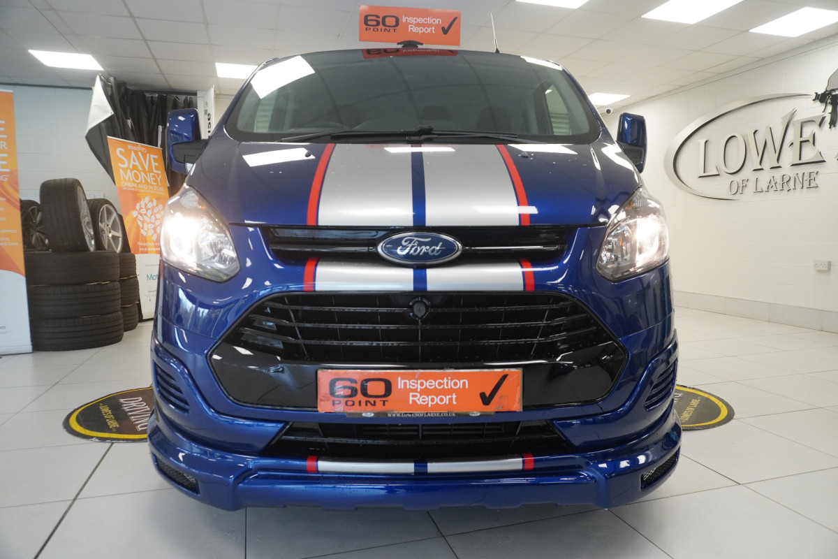 2018 FORD TRANSIT CUSTOM 2.0 TDCi 290 FULLY BODY KITTED ONLY 67K — ***JUST STUNNING*** — NO VAT