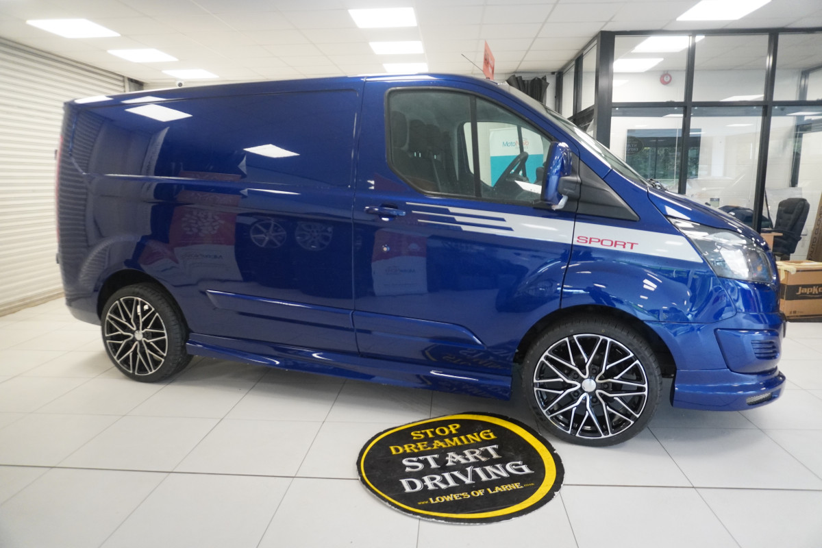 2018 FORD TRANSIT CUSTOM 2.0 TDCi 290 FULLY BODY KITTED ONLY 67K — ***JUST STUNNING*** — NO VAT