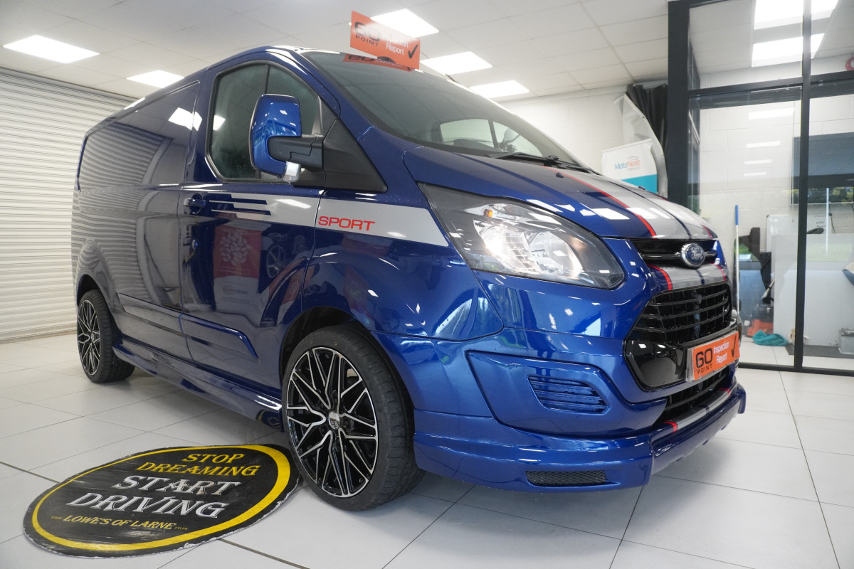 2018 FORD TRANSIT CUSTOM 2.0 TDCi 290 FULLY BODY KITTED ONLY 67K — ***JUST STUNNING*** — NO VAT