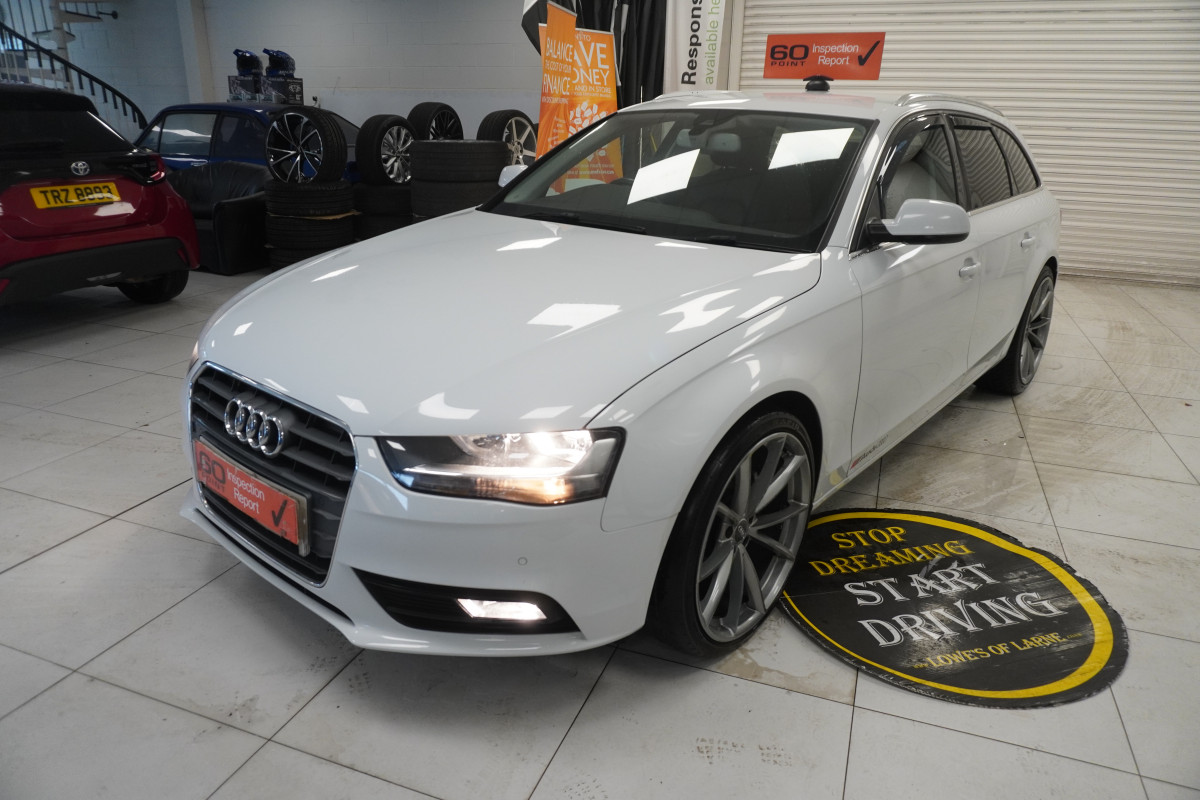 2015 AUDI A4 2.0 TDi SE ULTRA TECHNIK ESTATE with BLACK LEATHER & 20″ ALLOYS