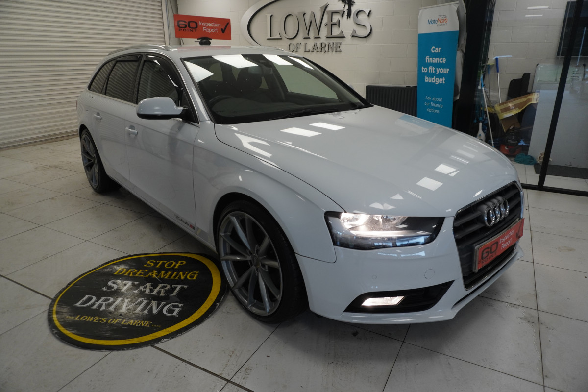 2015 AUDI A4 2.0 TDi SE ULTRA TECHNIK ESTATE with BLACK LEATHER & 20″ ALLOYS