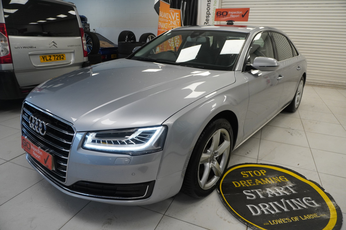 2017 AUDI A8 3.0 TDi SE EXECUTIVE QUATTRO 262BHP LWB LIMO EDITION — STUNNING A8 — ONLY 75K