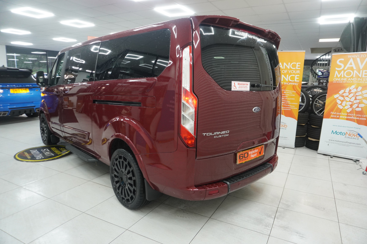 2021 (AUG) FORD TRANSIT TOURNEO 2.0 TDCi EcoBLUE 320 AUTOMATIC– 7 SEATER — WHEELCHAIR ACCESSABLE VEHICLE — NO VAT