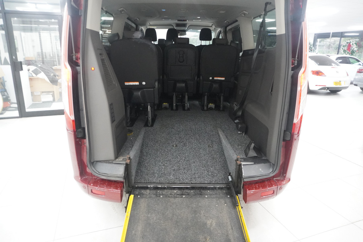 2021 (AUG) FORD TRANSIT TOURNEO 2.0 TDCi EcoBLUE 320 AUTOMATIC– 7 SEATER — WHEELCHAIR ACCESSABLE VEHICLE — NO VAT