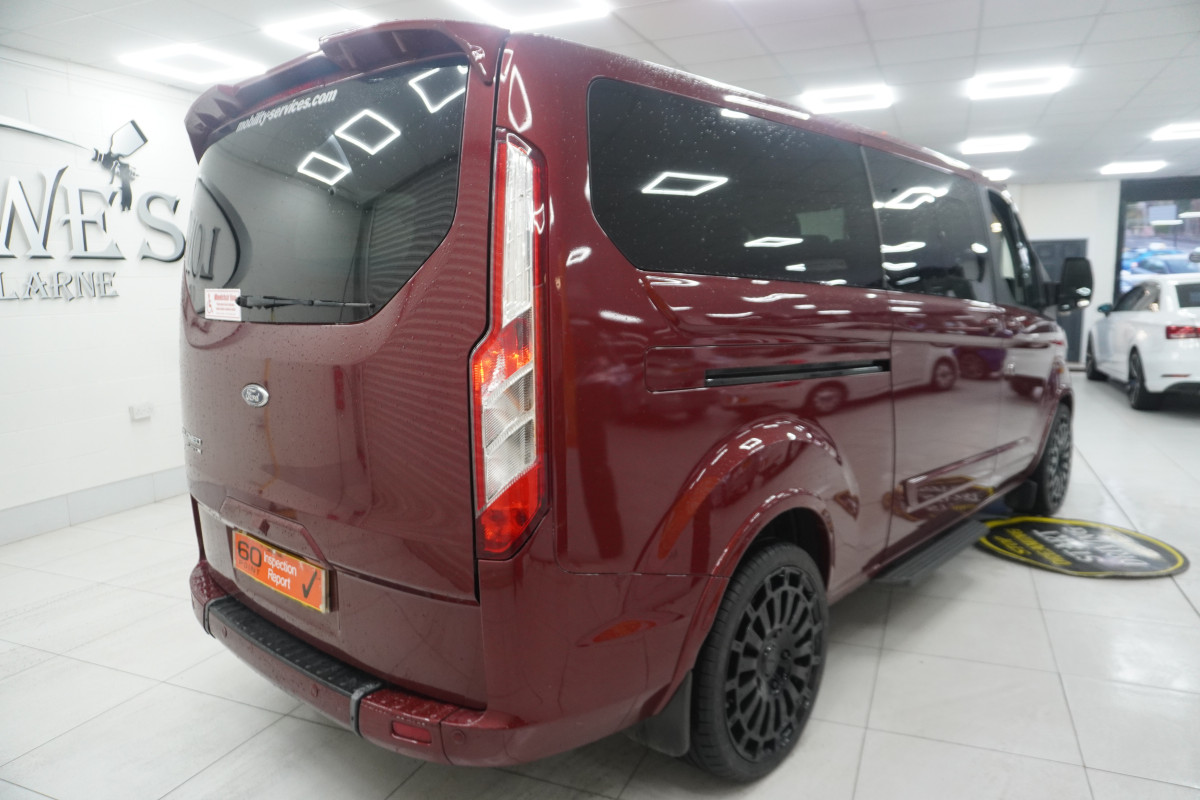 2021 (AUG) FORD TRANSIT TOURNEO 2.0 TDCi EcoBLUE 320 AUTOMATIC– 7 SEATER — WHEELCHAIR ACCESSABLE VEHICLE — NO VAT
