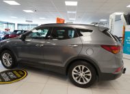 2015 HYUNDAI SANTA FE 2.2 CRDi PREMIUM SE AUTOMATIC with SAT NAV, BLACK LEATHER, REAR CAMERA — 7 SEATER
