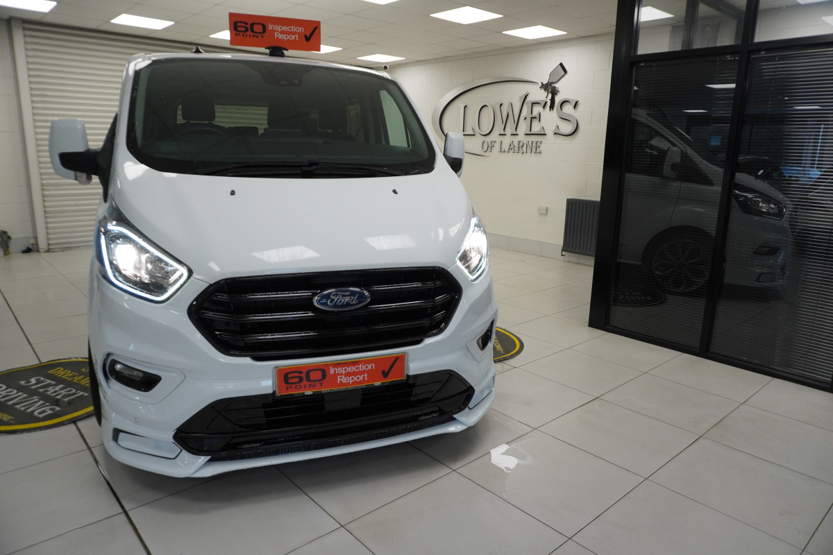 2021 (MARCH) FORD TRANSIT TOURNEO CUSTOM 2.0 TDCi EcoBLUE 320 LIMITED — 9 SEATER — BODY KITTED