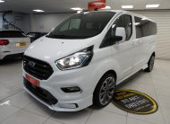 2021 (MARCH) FORD TRANSIT TOURNEO CUSTOM 2.0 TDCi EcoBLUE 320 LIMITED — 9 SEATER — BODY KITTED
