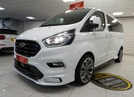 2021 (MARCH) FORD TRANSIT TOURNEO CUSTOM 2.0 TDCi EcoBLUE 320 LIMITED — 9 SEATER — BODY KITTED