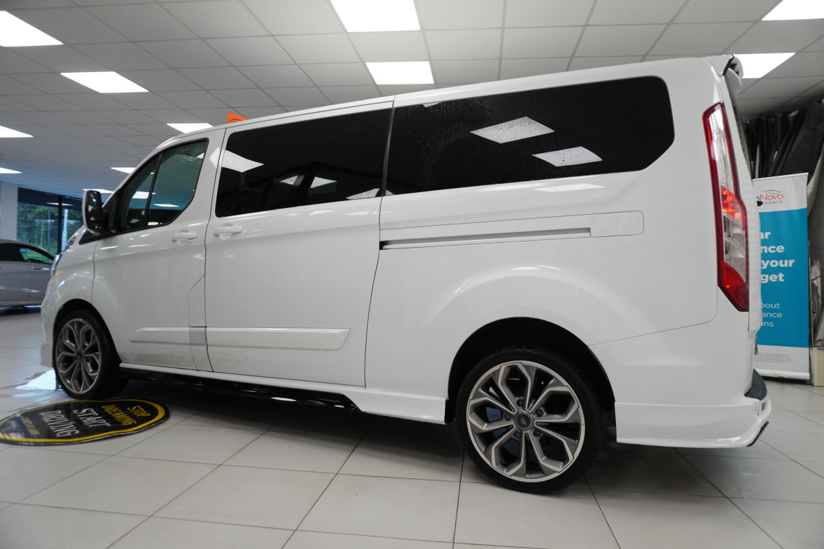 2021 (MARCH) FORD TRANSIT TOURNEO CUSTOM 2.0 TDCi EcoBLUE 320 LIMITED — 9 SEATER — BODY KITTED