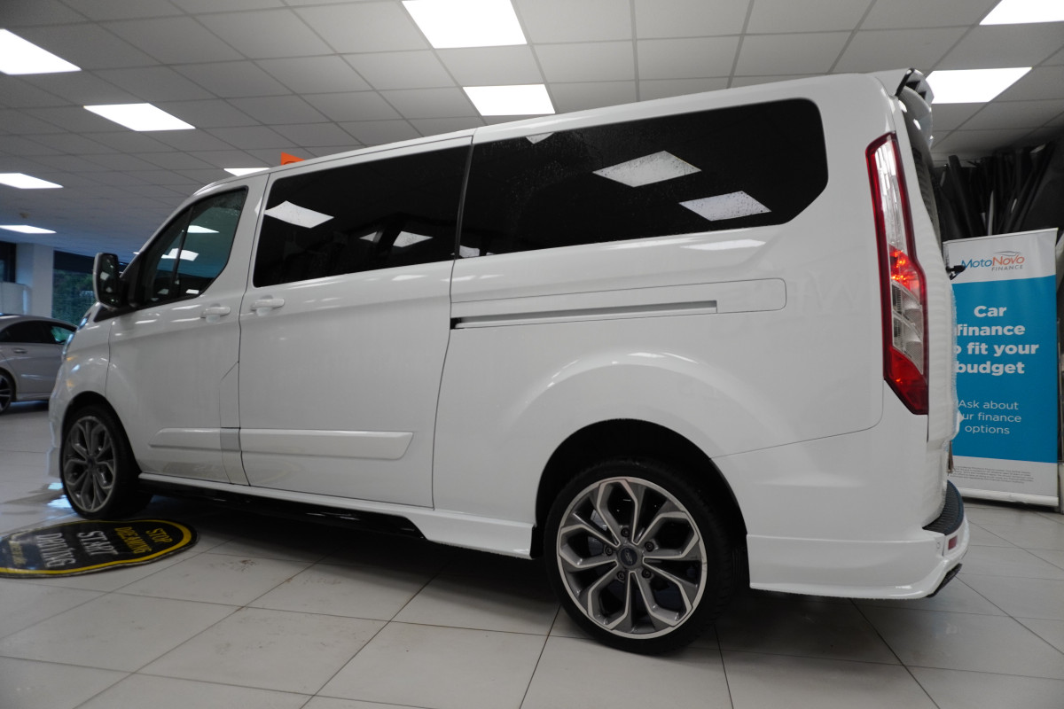 2021 (MARCH) FORD TRANSIT TOURNEO CUSTOM 2.0 TDCi EcoBLUE 320 LIMITED — 9 SEATER — BODY KITTED