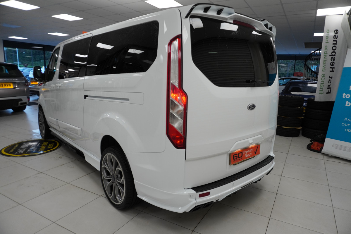 2021 (MARCH) FORD TRANSIT TOURNEO CUSTOM 2.0 TDCi EcoBLUE 320 LIMITED — 9 SEATER — BODY KITTED