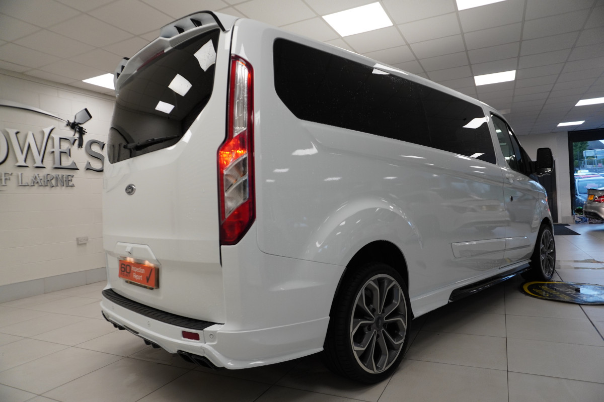 2021 (MARCH) FORD TRANSIT TOURNEO CUSTOM 2.0 TDCi EcoBLUE 320 LIMITED — 9 SEATER — BODY KITTED