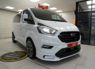 2021 (MARCH) FORD TRANSIT TOURNEO CUSTOM 2.0 TDCi EcoBLUE 320 LIMITED — 9 SEATER — BODY KITTED