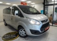 2014 (AUG) FORD TRANSIT TOURNEO CUSTOM 2.2 TDCi EcoTECH 300 LIMITED — 9 SEATER — LEATHER
