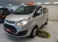 2014 (AUG) FORD TRANSIT TOURNEO CUSTOM 2.2 TDCi EcoTECH 300 LIMITED — 9 SEATER — LEATHER