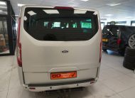 2014 (AUG) FORD TRANSIT TOURNEO CUSTOM 2.2 TDCi EcoTECH 300 LIMITED — 9 SEATER — LEATHER
