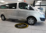 2014 (AUG) FORD TRANSIT TOURNEO CUSTOM 2.2 TDCi EcoTECH 300 LIMITED — 9 SEATER — LEATHER