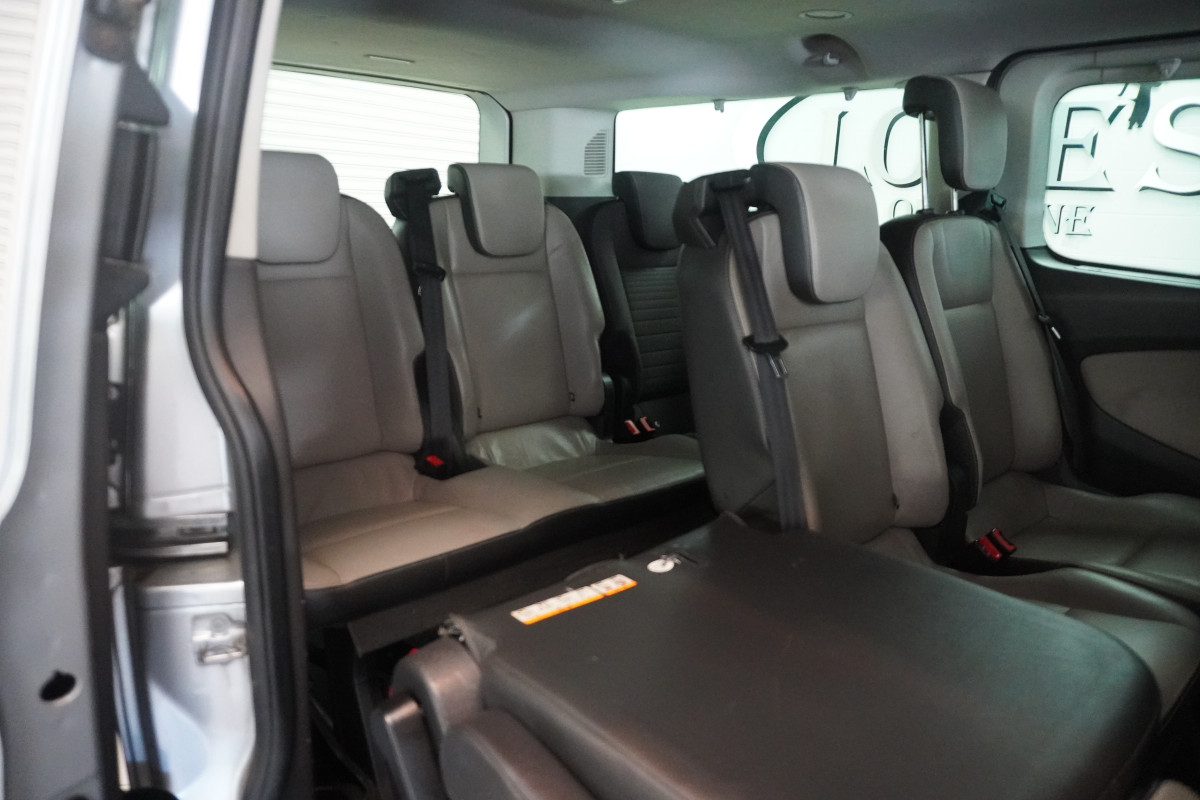 2014 (AUG) FORD TRANSIT TOURNEO CUSTOM 2.2 TDCi EcoTECH 300 LIMITED — 9 SEATER — LEATHER