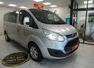 2014 (AUG) FORD TRANSIT TOURNEO CUSTOM 2.2 TDCi EcoTECH 300 LIMITED — 9 SEATER — LEATHER