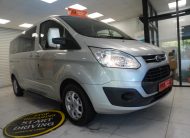 2014 (AUG) FORD TRANSIT TOURNEO CUSTOM 2.2 TDCi EcoTECH 300 LIMITED — 9 SEATER — LEATHER