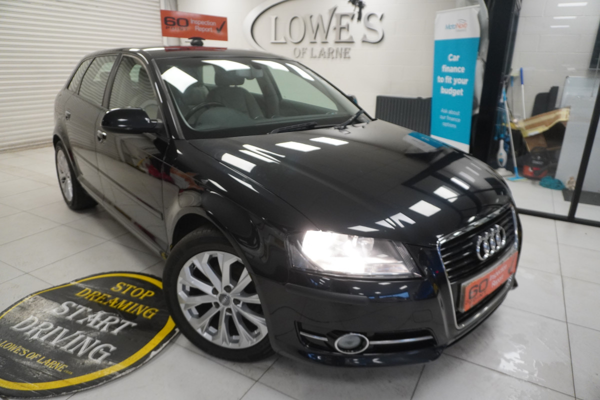 2011 (JUNE) AUDI A3 1.2 TFSi SE with ONLY 84K (HISTORY FILE) — FULL LEATHER