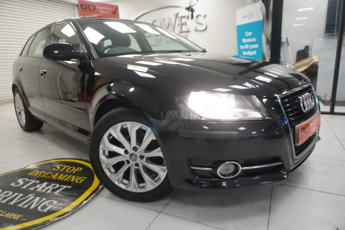 2011 (JUNE) AUDI A3 1.2 TFSi SE with ONLY 84K (HISTORY FILE) — FULL LEATHER