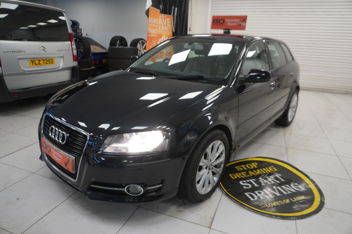 2011 (JUNE) AUDI A3 1.2 TFSi SE with ONLY 84K (HISTORY FILE) — FULL LEATHER