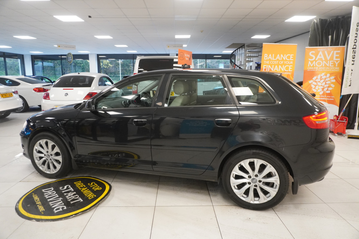 2011 (JUNE) AUDI A3 1.2 TFSi SE with ONLY 84K (HISTORY FILE) — FULL LEATHER