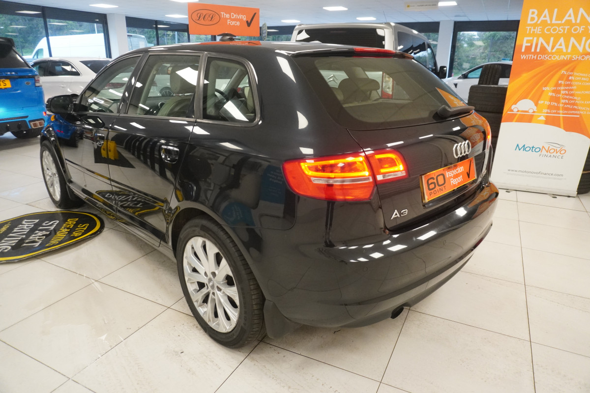 2011 (JUNE) AUDI A3 1.2 TFSi SE with ONLY 84K (HISTORY FILE) — FULL LEATHER