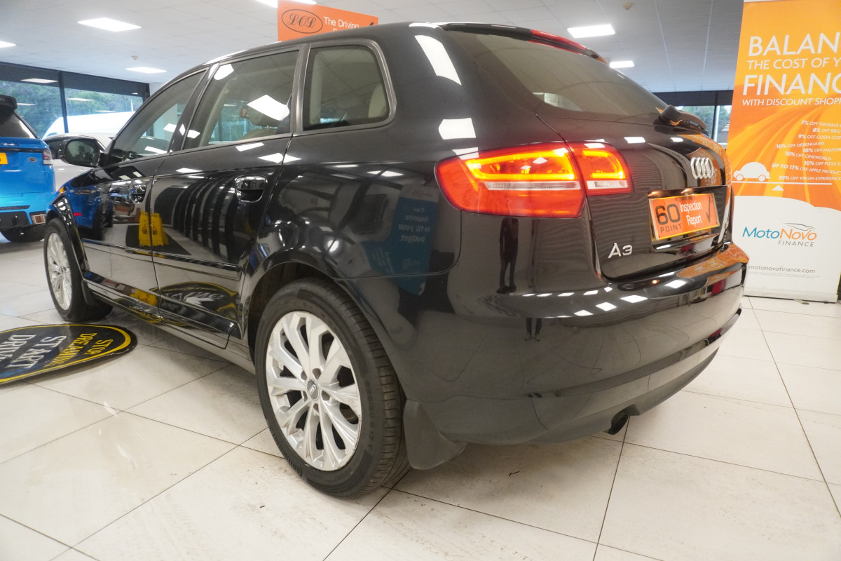 2011 (JUNE) AUDI A3 1.2 TFSi SE with ONLY 84K (HISTORY FILE) — FULL LEATHER