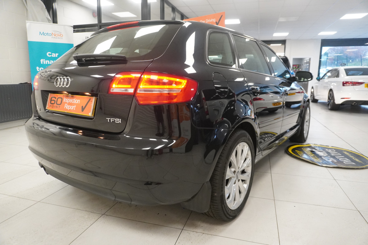 2011 (JUNE) AUDI A3 1.2 TFSi SE with ONLY 84K (HISTORY FILE) — FULL LEATHER