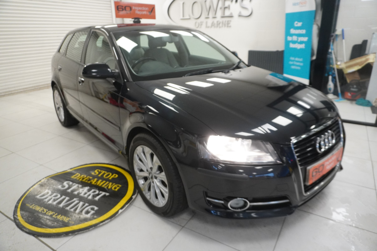 2011 (JUNE) AUDI A3 1.2 TFSi SE with ONLY 84K (HISTORY FILE) — FULL LEATHER