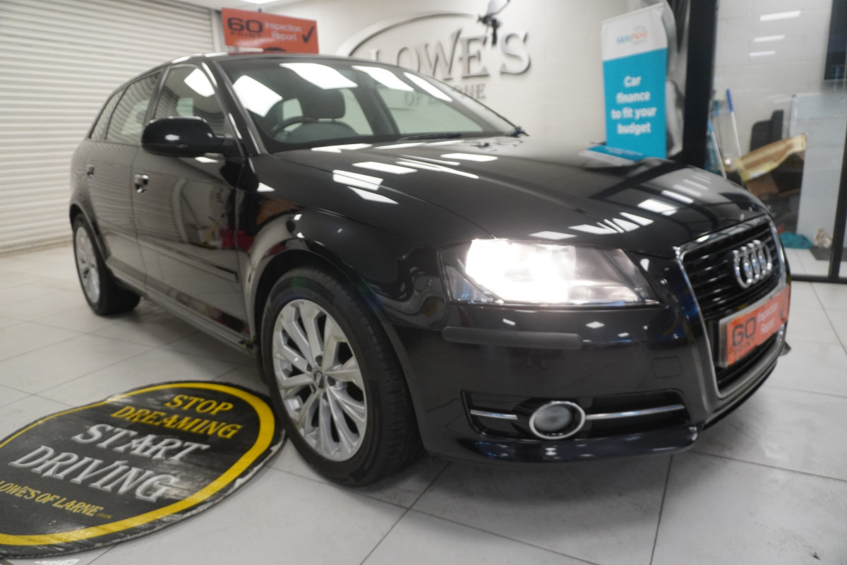 2011 (JUNE) AUDI A3 1.2 TFSi SE with ONLY 84K (HISTORY FILE) — FULL LEATHER