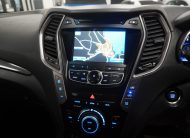 2015 HYUNDAI SANTA FE 2.2 CRDi PREMIUM SE AUTOMATIC with SAT NAV, BLACK LEATHER, REAR CAMERA SAT NAV — 7 SEATER